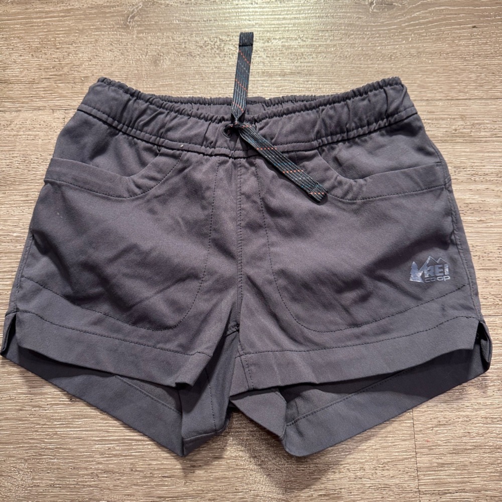 REI Co-op Shorts Girls XS 6-7 Blue Nylon Hiking Active Summer Gorpcore Outdoor